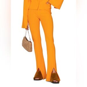 Nanushka Lette Lounge Pants Orange Size M